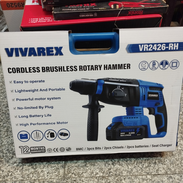 دریل بتن کن شارژی ویوارکس مدل VR2426RH