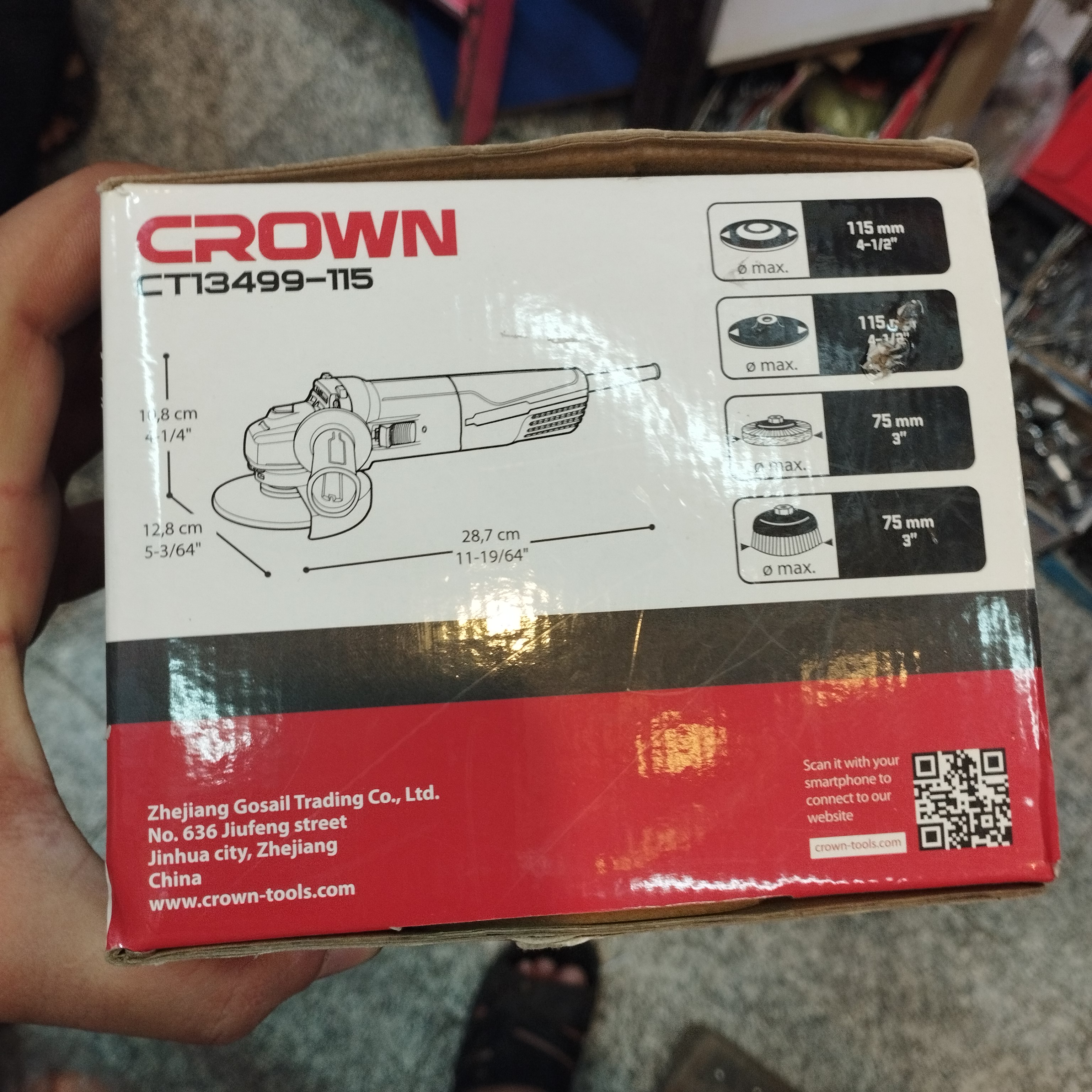 مینی فرز کرون مدل CT13499