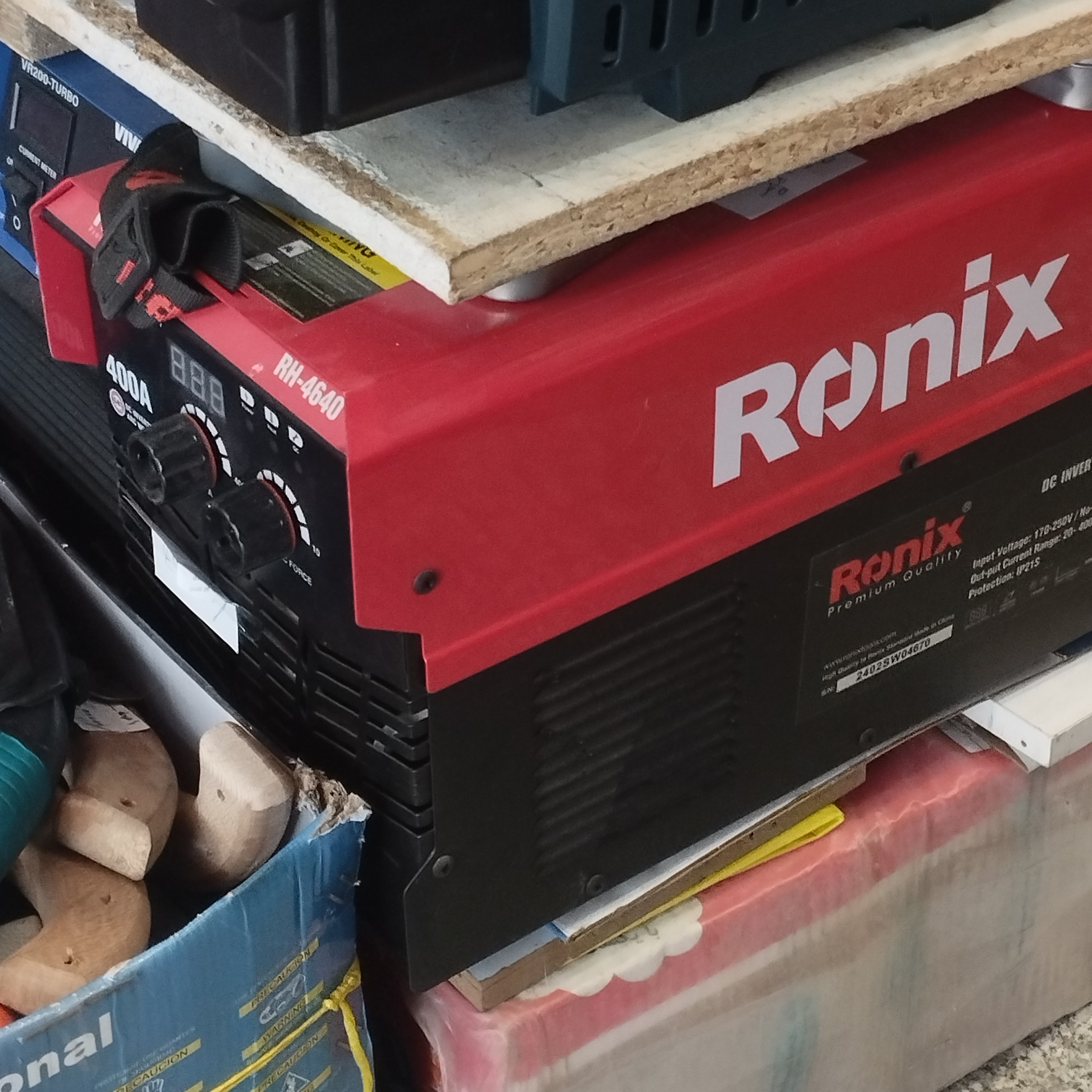 اینورتر جوشکاری رونیکس مدل RH-4640 ظرفیت ۴۰۰ آمپر